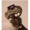 Image 2 : Tanzanite & Diamond Ring - 2+ct Tanz. w/ 2+ctw Dia