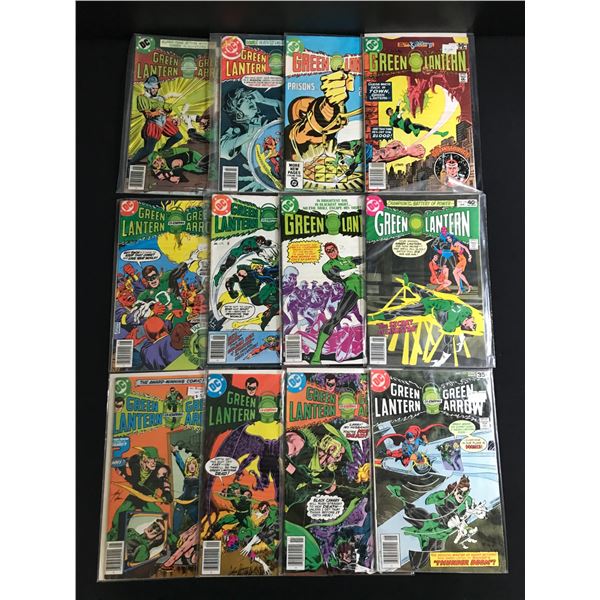 LOT OF 12 GREEN LANTERN COMICS - DC COMICS