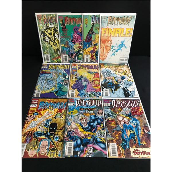 LOT OF 10 BLACKWULF COMICS #1 - #10 - MARVEL COMICS