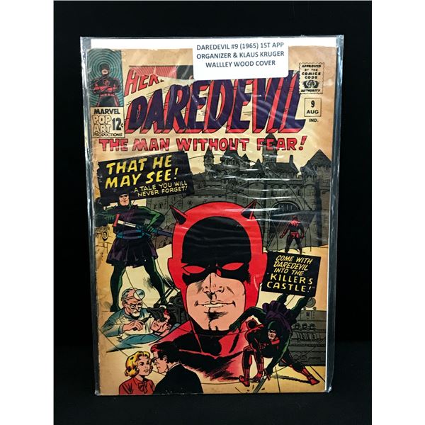 DAREDEVIL #9 (1965) 1ST APP ORGANIZER - MARVEL COMICS