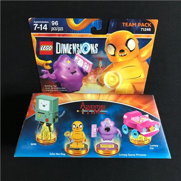 SEALED AND RETIRED LEGO ADVENTURE TIME DIMENSIONS TEAM PACK SET IN ORIGINAL PACKAGING