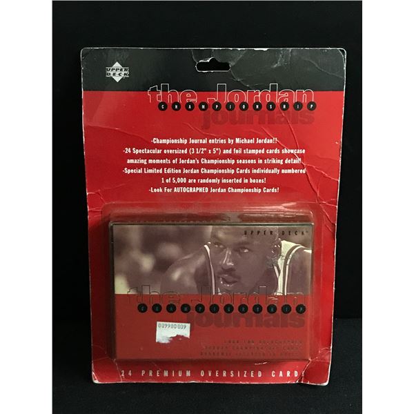 UPPER DECK MICHAEL JORDAN CHAMPIONSHIP TRADING CARD SET SEALED (LOOK FOR JORDAN AUTOS AND INSERTS