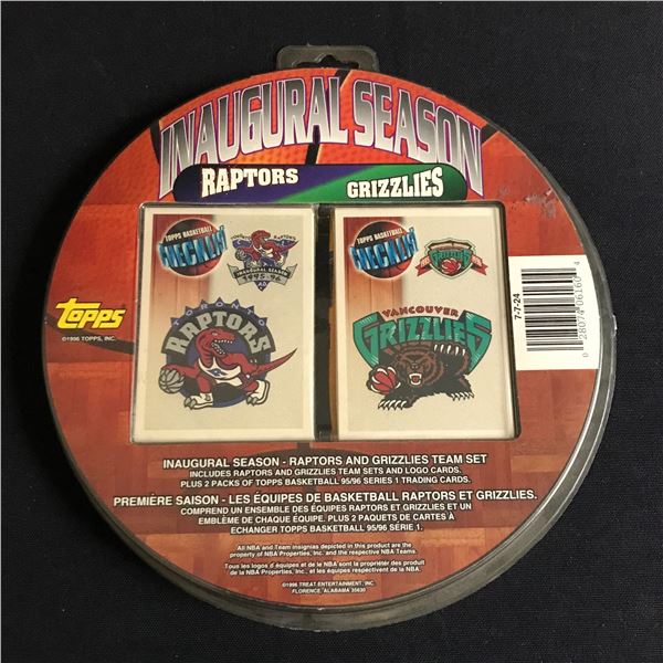 1995-96 TOPPS INAUGURAL SEASON SEALED TEAM SETS IN ORIGINAL PACKAGING