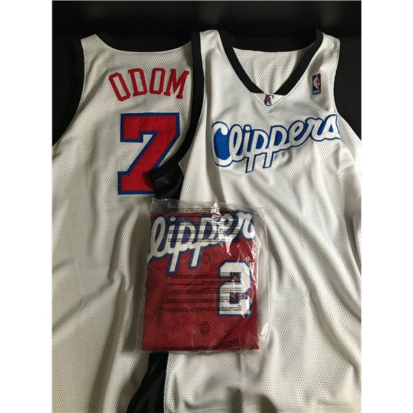 LOF OF VINTAGE LA CLIPPERS BASKETBALL JERSEY (NEW OLD STOCK)