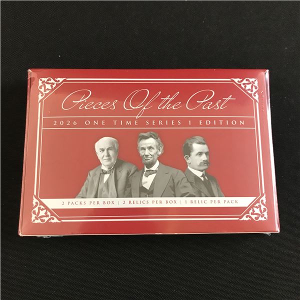 2026 PIECES OF THE PAST ONE TIME SERIES SEALED TRADING CARD BOX