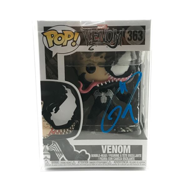 TOM HARDY SIGNED VENOM FUNKO POP - BECKETT COA