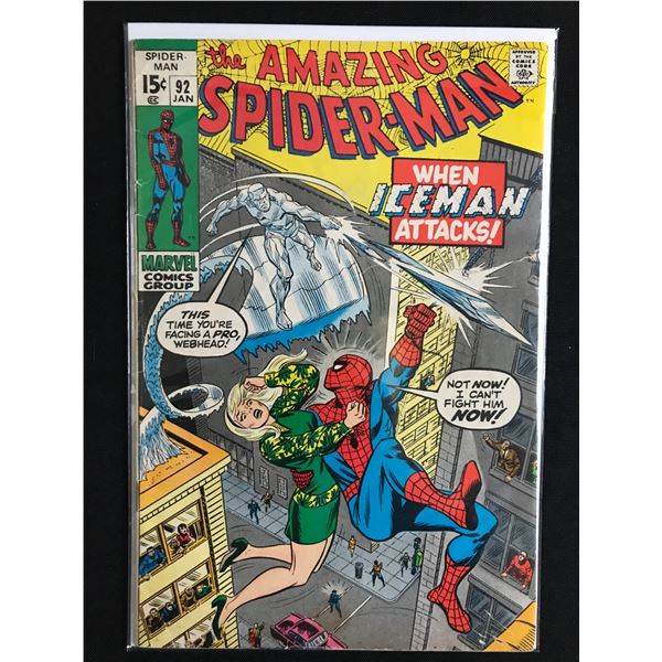 THE AMAZING SPIDERMAN #92 - MARVEL COMICS