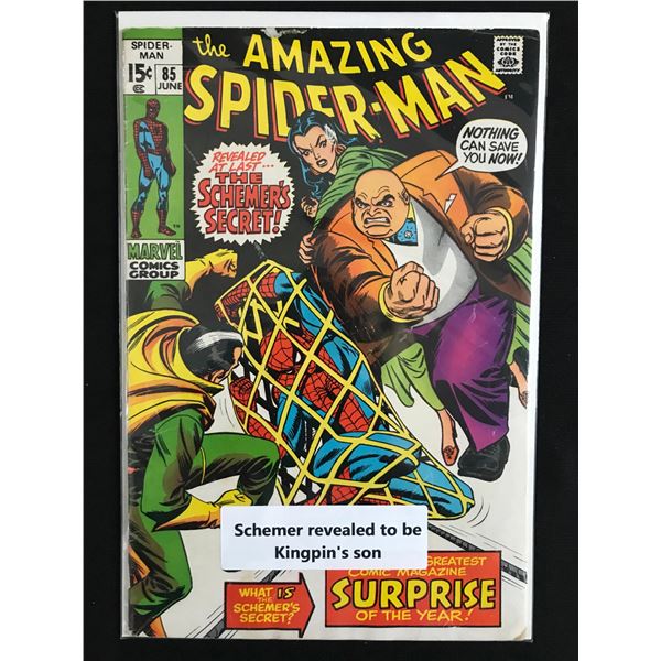 THE AMAZING SPIDERMAN #85 - MARVEL COMICS