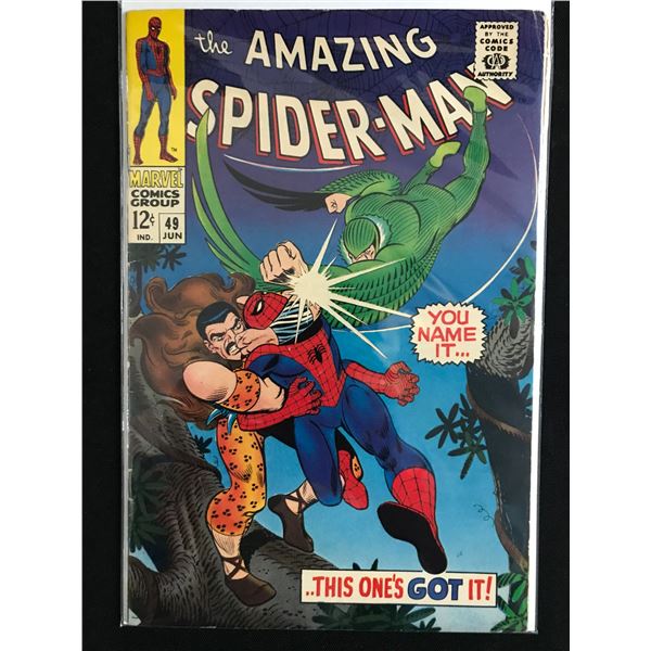 THE AMAZING SPIDERMAN #49 - MARVEL COMICS