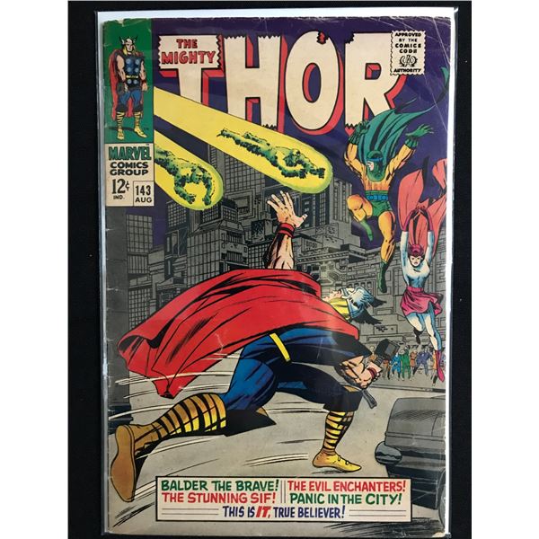 THE MIGHTY THOR #143 - MARVEL COMICS