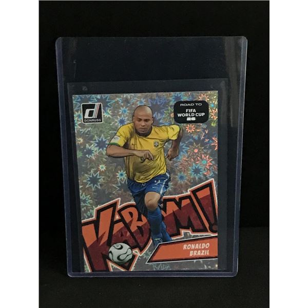 PANINI ROAD TO FIFA WORLD CUP RONALDO KABOOM TRADING CARD JUMBO
