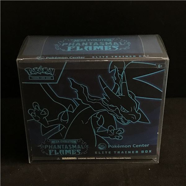 POKEMON TCG POKEMON CENTER MEGA EVOLUTION PHANTASMAL FLAMES SEALED ELITE TRAINER BOX