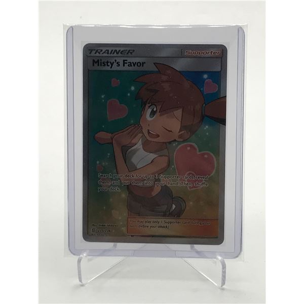 POKEMON TCG MISTY'S FAVOR TRADING CARD