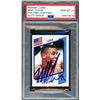 Image 1 : MIKE TYSON SIGNED REPRINT TRADING CARD - PSA GRADE 10