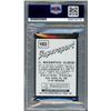 Image 2 : MIKE TYSON SIGNED REPRINT TRADING CARD - PSA GRADE 10