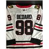 Image 1 : CONNOR BEDARD SIGNED CHICAGO BLACKHAWKS JERSEY - BECKETT COA