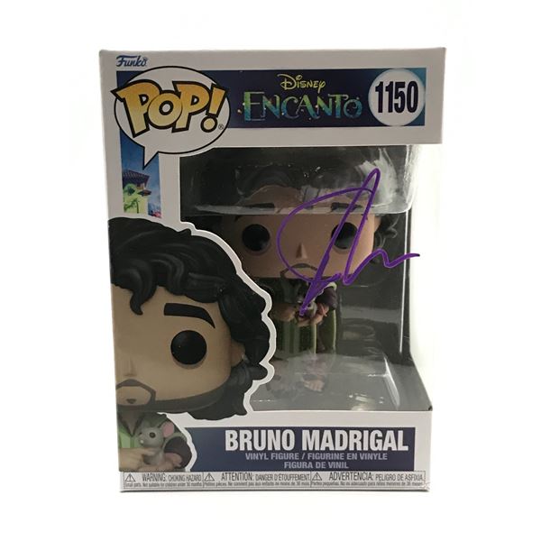 JOHN LEGUIZAMO SIGNED BRUNO MADRIGAL ENCANTO FUNKO POP - KB COA