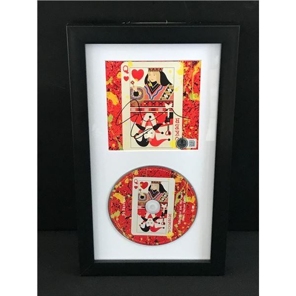 ED SHEERAN SIGNED AND FRAMED CD PRESENTATION PIECE - BECKETT COA