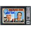 Image 1 : 1986 TOPPS JOHNNY BENCH SIGNED ROOKIE CARD - BECKETT GRADE 10