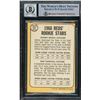 Image 2 : 1986 TOPPS JOHNNY BENCH SIGNED ROOKIE CARD - BECKETT GRADE 10