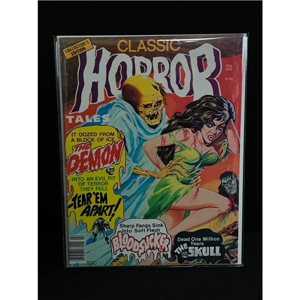 CLASSIC HORROR TALES FEB 1978 COLLECTORS EDITION