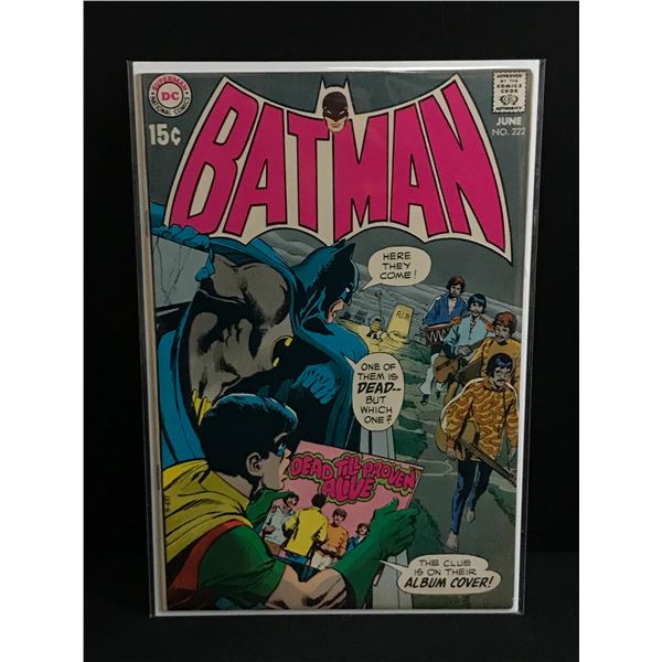 BATMAN #222 - DC COMICS