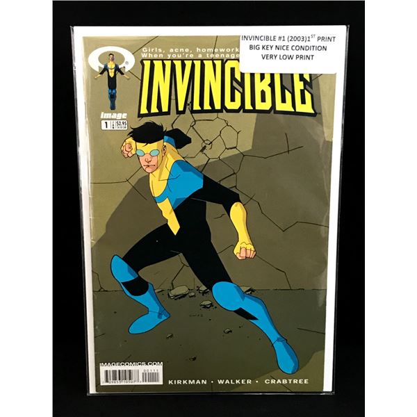INVINCIBLE #1 (2003) 1ST PRINT - IMAGE COMICS