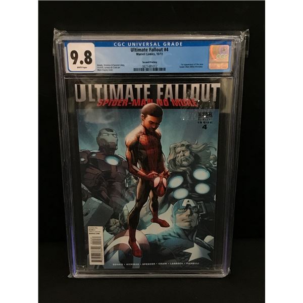 ULTIMATE FALLOUT #4 BY MARVEL COMCS - CGC GRADE 9.8