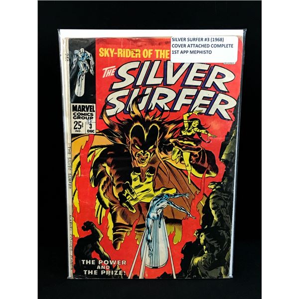 SILVER SURFER #3 (1968) 1ST APP MEPHISTO - MARVEL COMICS