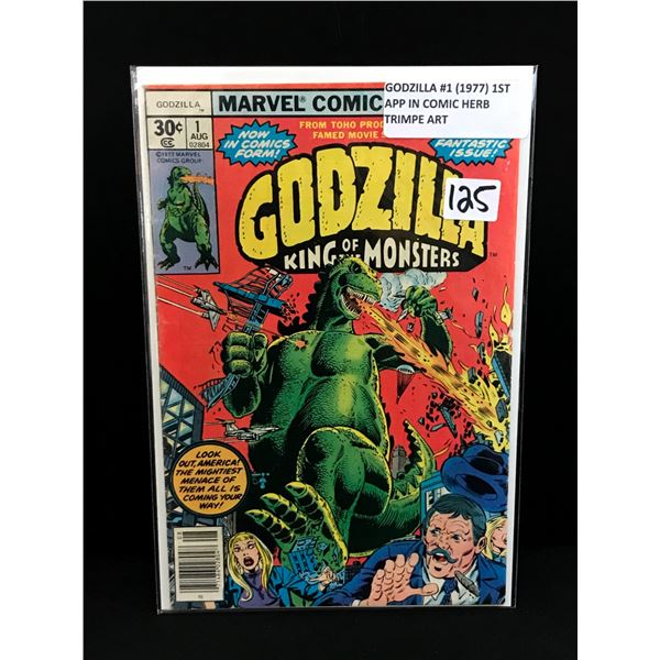 GODZILLA #1 (1977) - MARVEL COMICS