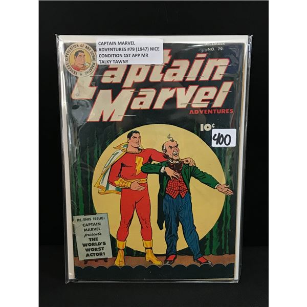 CAPTAIN MARVEL #79 (1947) 1ST APP MR TALKY TAWNY