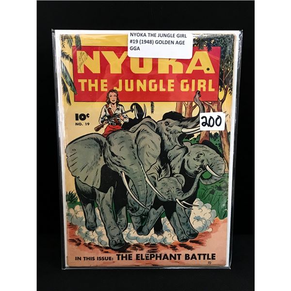 NYOKA THE JUNGLE GIRL #19 (1948) - GGA
