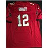 Image 1 : TOM BRADY SIGNED TAMPA BAY BUCCANEERS REPLICA FOOTBALL JERSEY - BECKETT COA
