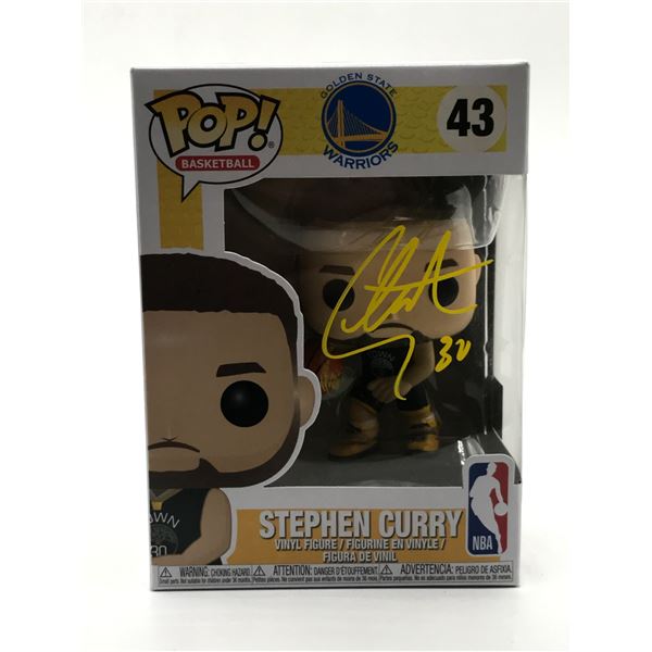 STEPHEN CURRY SIGNED FUNKO POP - ACE COA