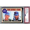 Image 1 : 1968 TOPPS NOLAN RYAN METS ROOKIE SIGNED TRADING CARD - PSA GRADE 4/10