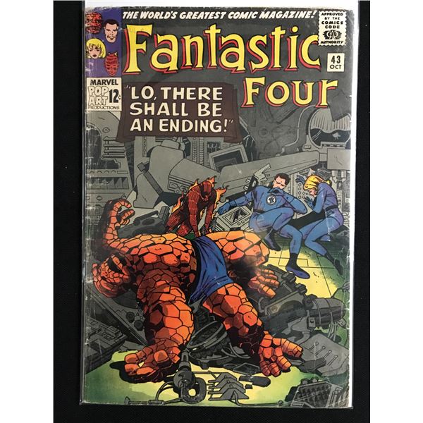 THE FANTASTIC FOUR #43 - MARVEL COMICS