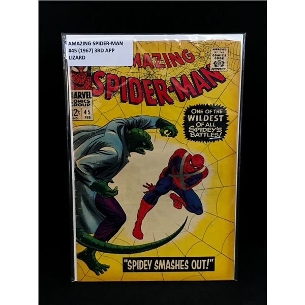 THE AMAZING SPIDERMAN #45 (1967) - MARVEL COMICS