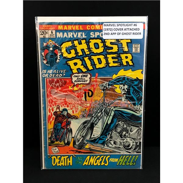 MARVEL SPOTLIGHT ON THE GHOST RIDER #6 (1972) 2ND APP GHOST RIDER - MARVEL COMICS