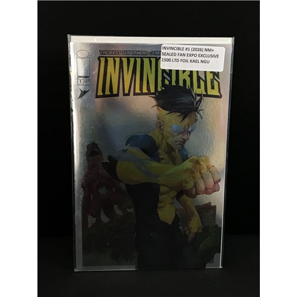 INVINCIBLE #1 (2026) SEALED FAN EXPO EXCLUSIVE TO 1,500 COPIES - IMAGE COMICS