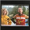 Image 1 : CHRISTINA RICCI AND ELIJAH WOOD DUAL SIGNED YELLOWJACKETS 8X10 - WWOC COA