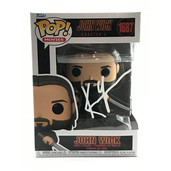 KEANU REEVES SIGNED JOHN WICK FUNKO POP - HOLLYWOOD COA