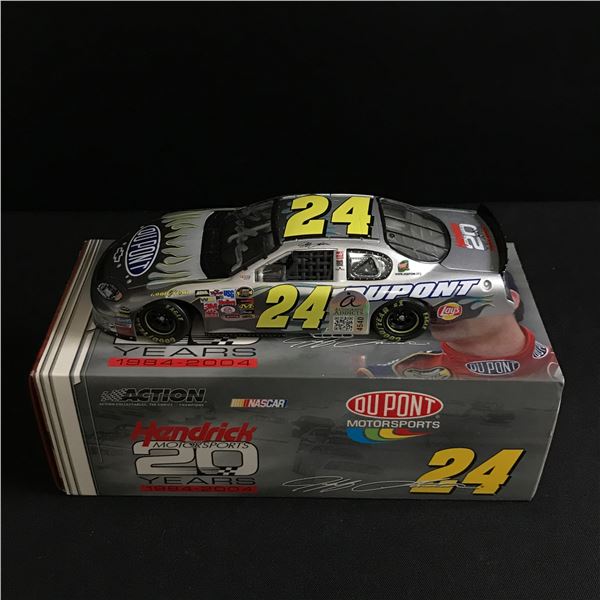 LYD EDITION JEFF GORDAN SIGNED NASCAR DIECAST (AUTO ADDICTS COA)