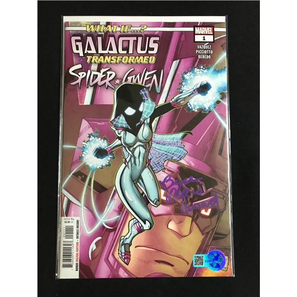 BRYCE DALLAS HOWARD SIGNED SPIDER-GWEN COMIC - WWOC COA