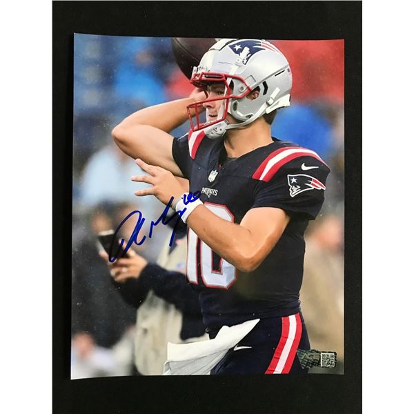 DRAKE MAYE SIGNED NEW ENGLAND PATRIOTS 8X10 - ACE COA