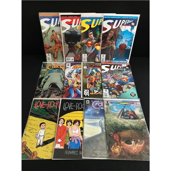 LOT OF 12 MIXED TITLE COMICS - VARIOUS PUBLISHERS