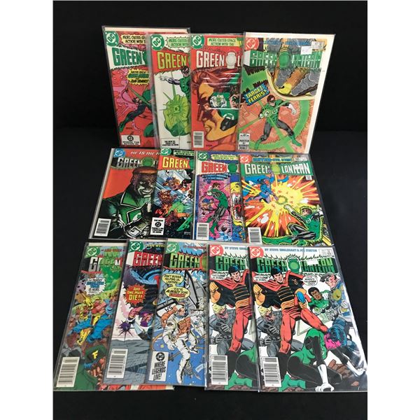 LOT OF 13 GREEN LANTERN COMICS - DC COMICS