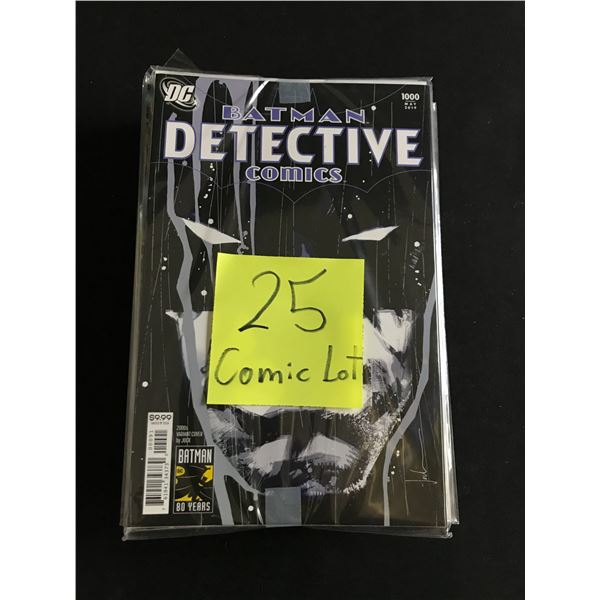 LOT OF 25 SUPERHERO COMICS