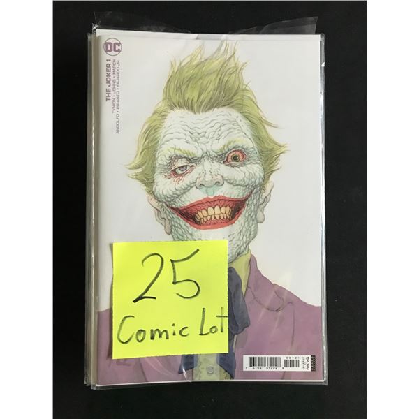 LOT OF 25 SUPERHERO COMICS
