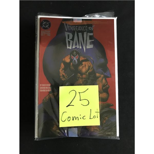 LOT OF 25 SUPERHERO COMICS