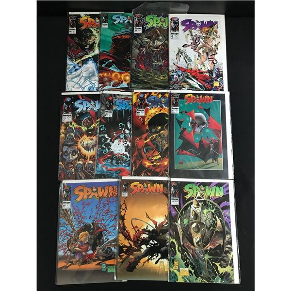 LOT OF 11 SPAWN COMICS - IMAGE COMICS